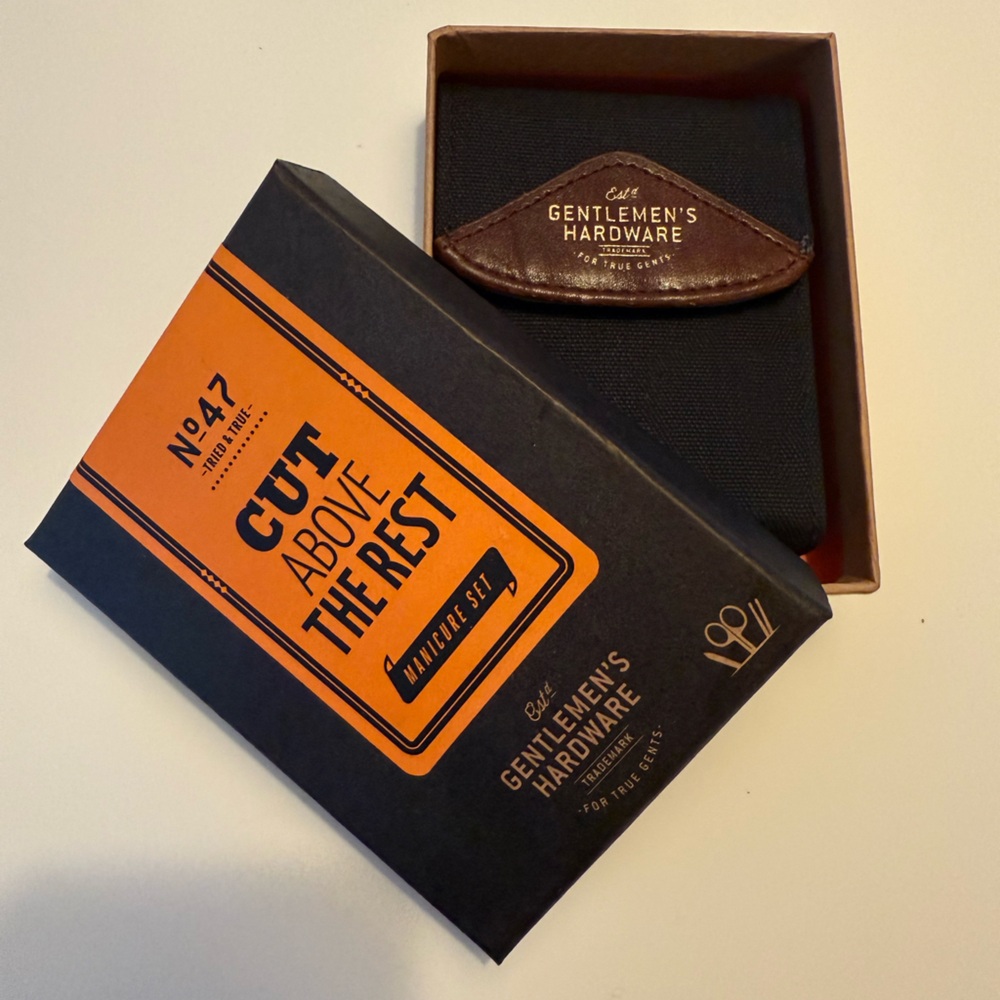 Gentlemen’s Hardware: Manicure Set